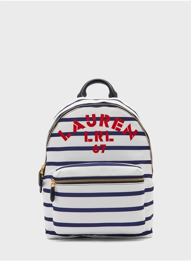 لورين رالف لورين Striped Backpack