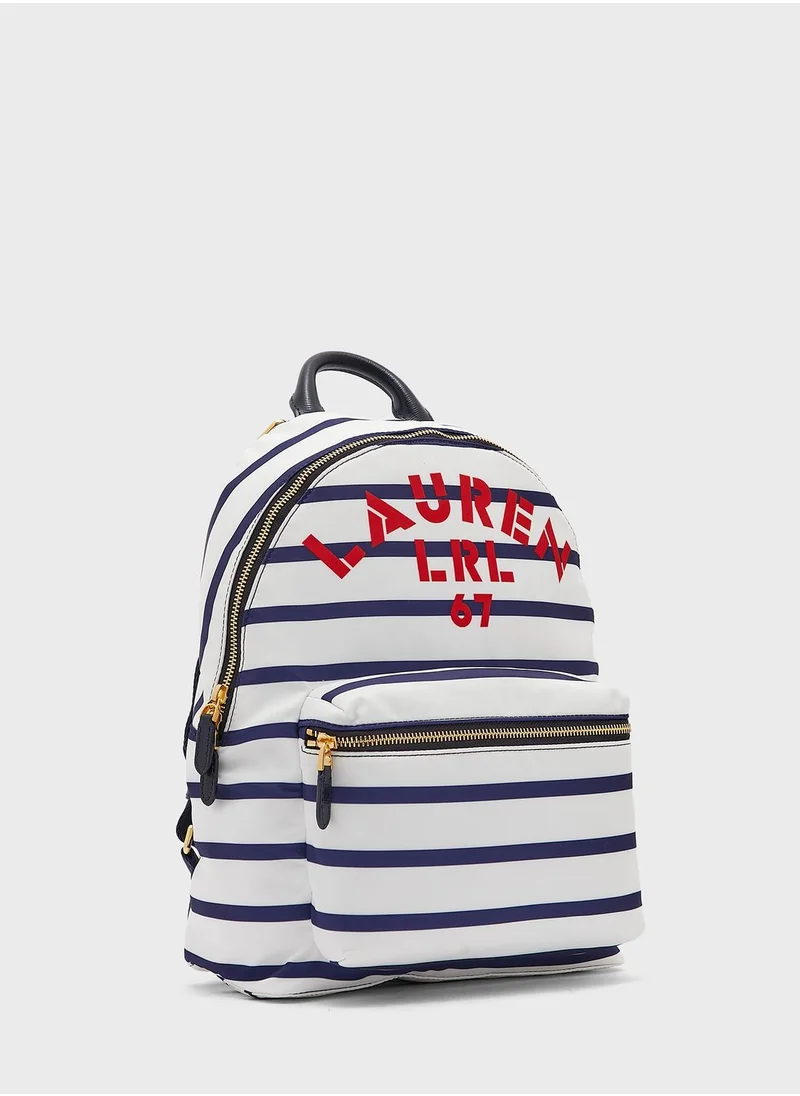 لورين رالف لورين Striped Backpack