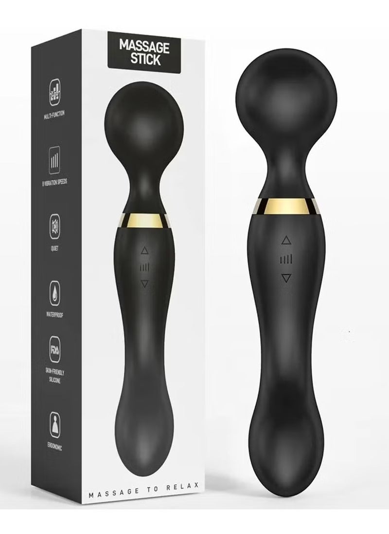 BORTONY Handheld Wireless Deep Tissue Body Massager Multi-Speed Muscle Body Massage Stick 