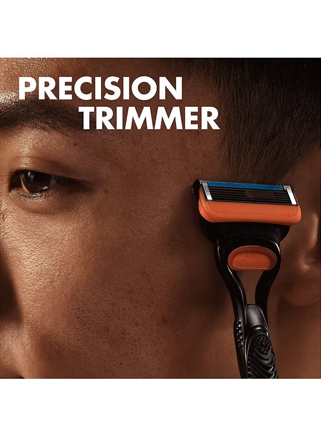Gillette Fusion5 Men's Refillable Razor: Handle + 2 Blade Refills 1 piece - Image 4