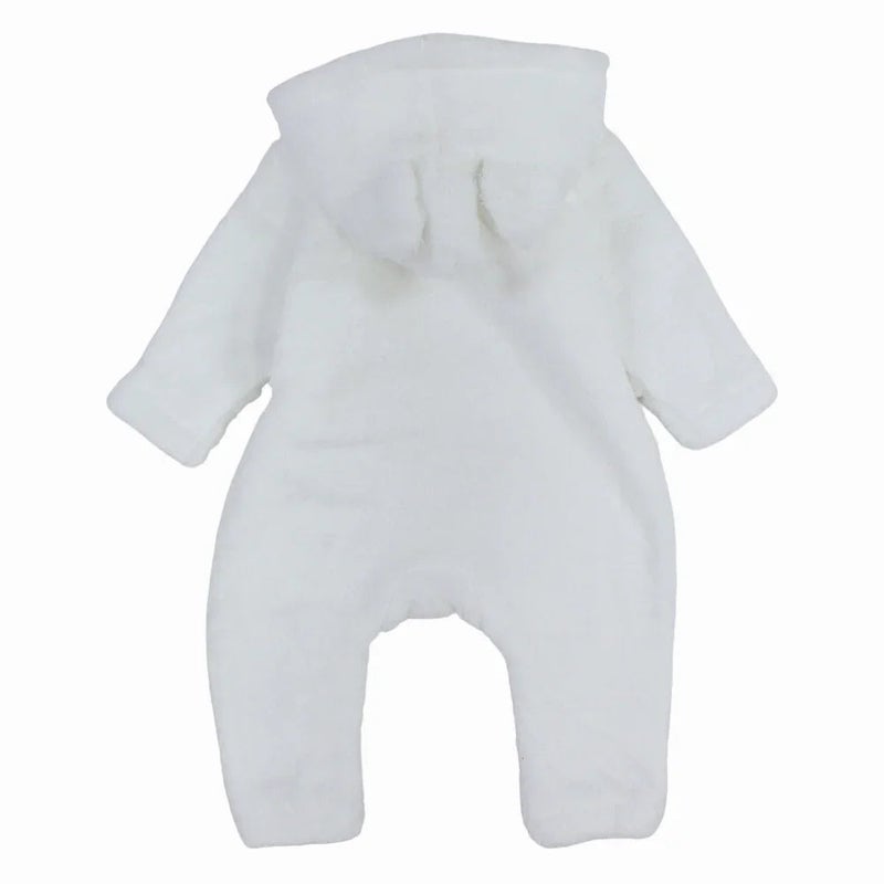 اوركيدز بذلة كاملة مبطنّة برأس لأطفال للاطفال – أبيض - Image 3