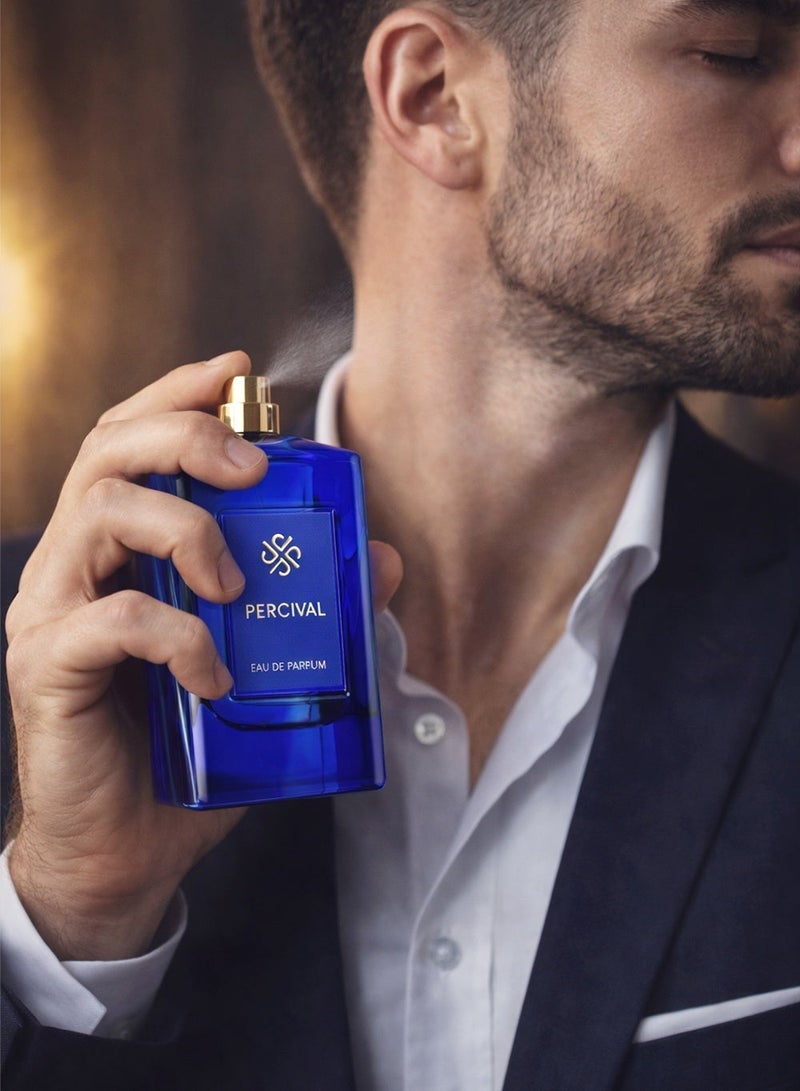 ديفينا عطر ديفينا بيرسيفال للرجال، ١٠٠ مل، أو دو برفيوم | عطور رجالية جريئة تدوم طويلًا | هدية مثالية للعطور الرجالية - Image 3