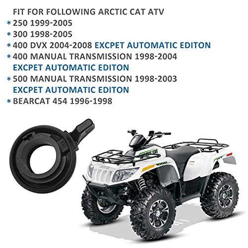 JAVIK Choke Lever & Cover for Arctic Cat ATV 250 300 400 DVX Manual 500 Manual Bearcat 454 - Image 2