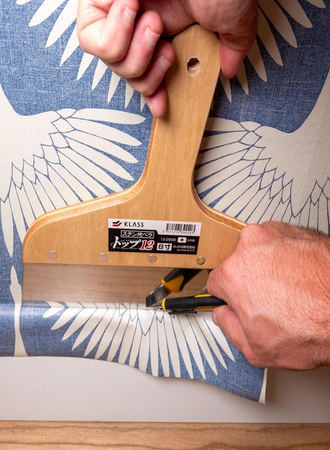 KLASS Wallpaper Trim Guide, Size 8-1.2mm, Japanese Stainless Steel, 9.75-inch Wide, Made in JAPAN - Image 4