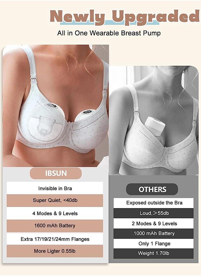 S32 Hands Free Wearable Breast Pump With 4 Mode And 9 Levels, - pzsku/ZEFCFA6AE2CE780250D52Z/45/_/1727251010/6035e7be-dc9c-48fa-8b7d-d5673ba06675