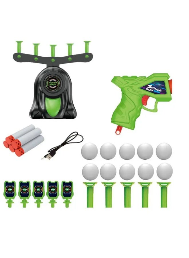 TOY GARDEN Floating Ball Shooting Game – Air Hover Target Set with Electric Luminous Soft Bullets | Fun Gun Toys for Kids - Image 2