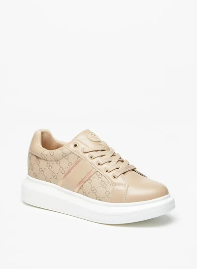 Celeste Women's Textured Lace-Up Sneakers