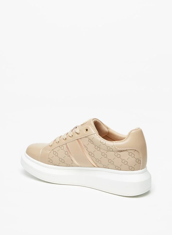 Celeste Women's Textured Lace-Up Sneakers