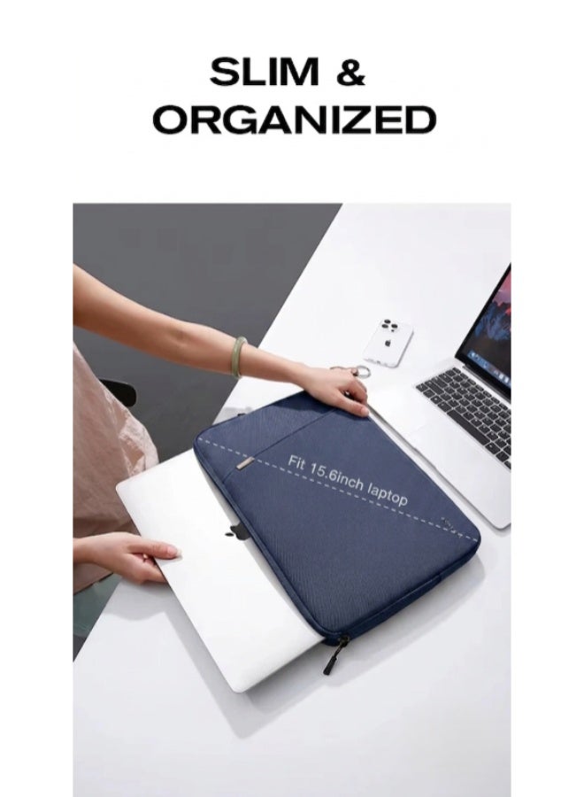 Bange 6801D Blue New Protective Water Resistant 15Inch Laptop Sleeve - Image 5