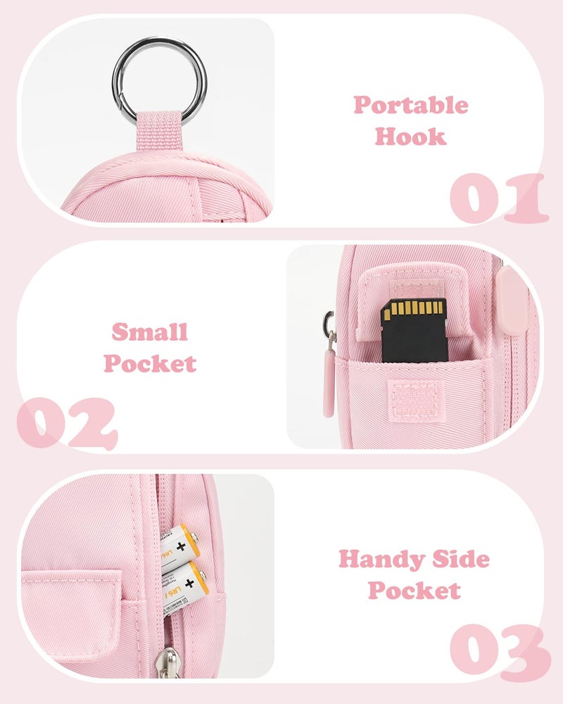 SQERO Soft Camera Case for Digital Camera KODAK PIXPRO FZ55/ FZ45/CAMKORY DC403 FHD 1080P,Travel Camera Pouch, Carry Case Bag Cute Small - Image 5