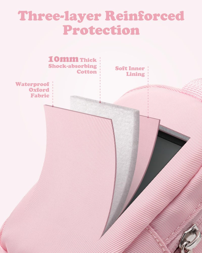 SQERO Soft Camera Case for Digital Camera KODAK PIXPRO FZ55/ FZ45/CAMKORY DC403 FHD 1080P,Travel Camera Pouch, Carry Case Bag Cute Small - Image 4