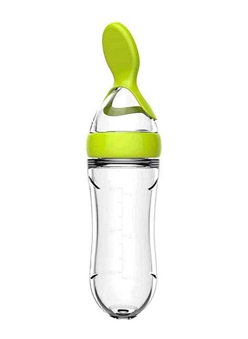 Bebiland 11Pcs Baby Food Feeder, 2 Silicone Baby Toothbrushes, 2 Pack Baby Fruit Feeder Pacifier Fresh Food Feeder with 6 Sizes Silicone Pouches, 1 Baby Feeding Spoons for Toddlers Infant,Green  - Image 3