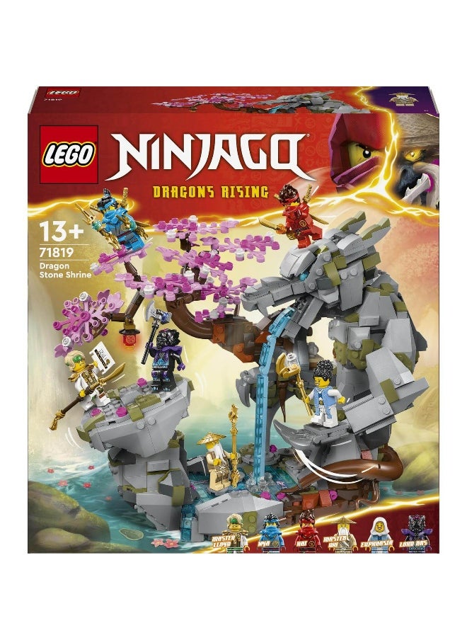LEGO Ninjago Dragon Stone Shrine 71819 Building Toy Set  - Image 1