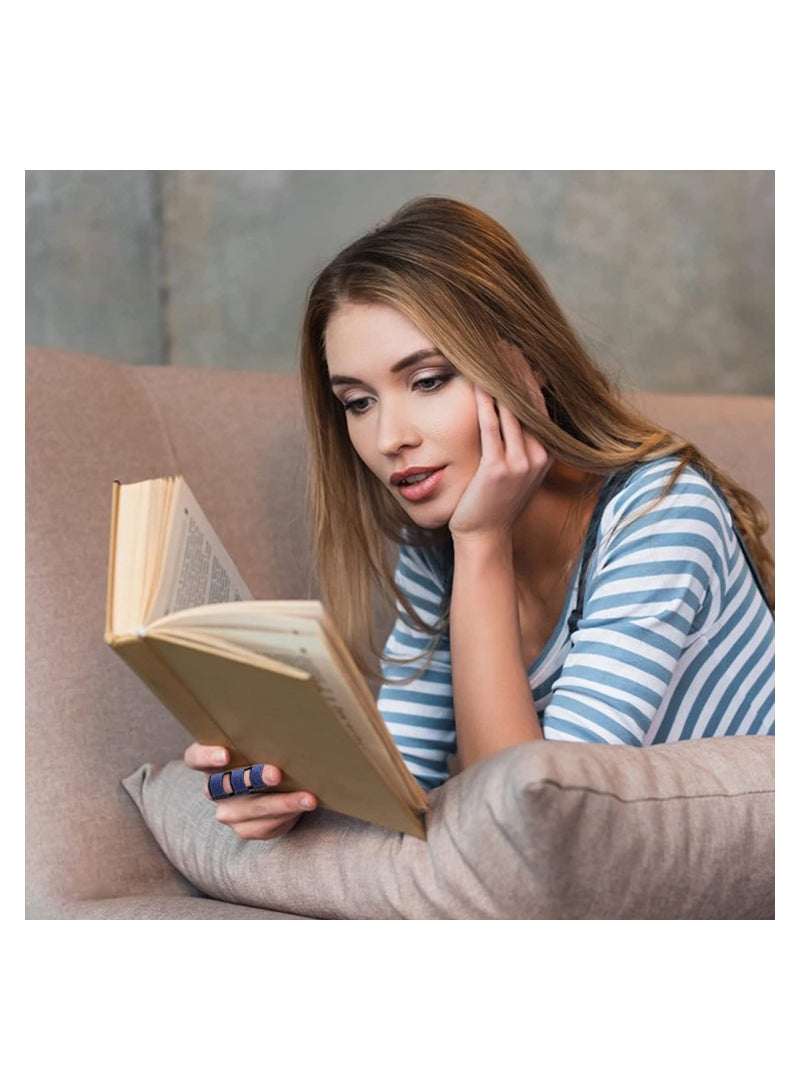 SYOSI 4 Pcs Trigger Finger Splints Finger Brace Finger Knuckle Immobilization Broken Finger Protector Broken Fingers Straightening Arthritis Relief Pain Relief Fits Index Finger - Image 3