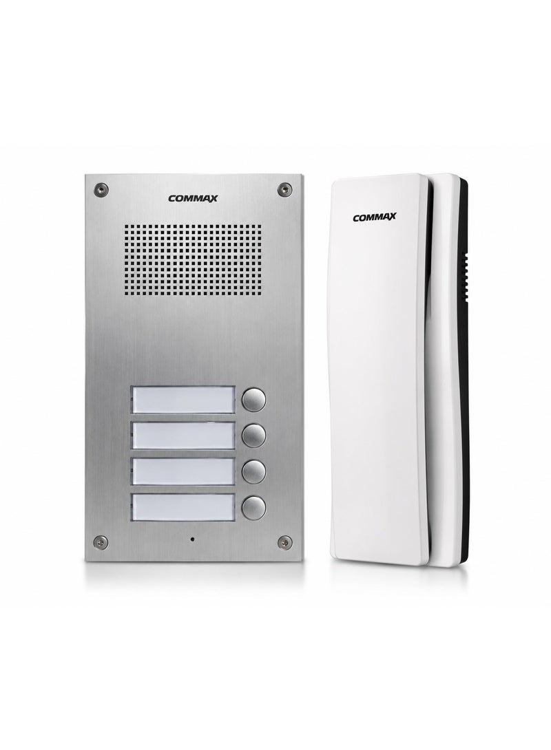 COMMAX Audio Door Intercom System for 4 Apartments - Image 1