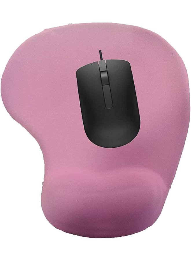 erorex Mouse Pad With Gel Wrist Support For Computer Laptop And Gaming H 02 Pink - Image 3