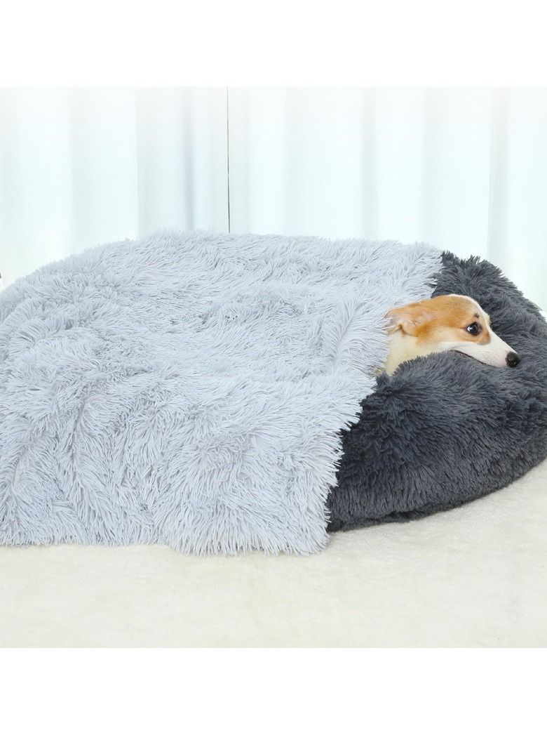 Mei Lifestyle Comfortable Ultra Soft Pet Blanket With Self Warming Soft Cushion With Fleece Hand feel - Image 1