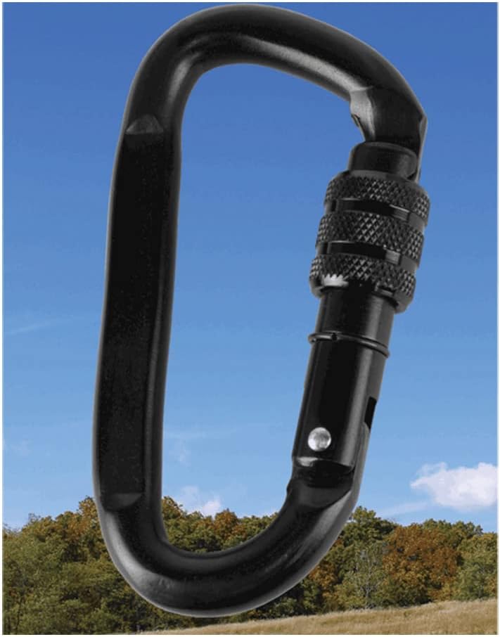 Muddy Outdoors Safety Harness Heavy-Duty Aluminum/Steel Easy to Use One-Hand Design Carabiners for Tree Climbing & Hunting - Image 2