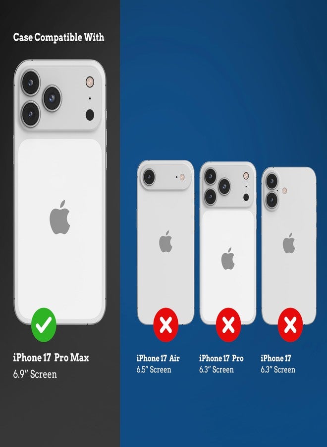 Parachute for iPhone 17 Pro Max Case 6.9" Magnetic Wireless Charging Ready [Compatible with MagSafe] Hybrid Shockproof Slim Cover with Camera Guard, Raised Bezels, Anti-Scratch, Drop Protection, Blue - Image 4