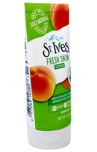 St. Ives Fresh Skin Scrub, Deep Exfoliator Skin Care for Clean, Glowing Skin, Apricot, 1 OZ - 12 Pack - Image 4