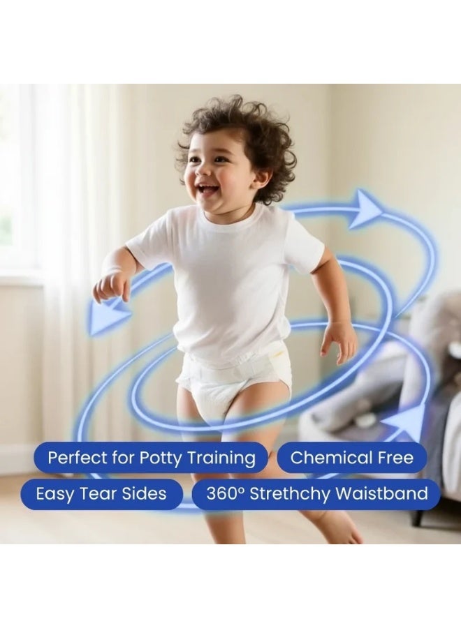 Kim & Kimmy Eco Diaper Pants, Size 5, 12-17 kg, 42 Pants - 12 Hour Leak Protection, No Rashes, Hypoallergenic, Ultra-Soft & Highly Absorbent - Cruelty Free & Vegan - Image 5