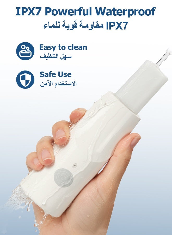 Sunbath Portable Bidet Electric Shattaf, Travel Bidet Electric Mini Bidet, Electric Sprayer, Portable Travel Shattaf, 3 Spray Modes, USB Rechargeable, Pressure Adjustable for Travel, Camping, Personal Hygiene - Image 4