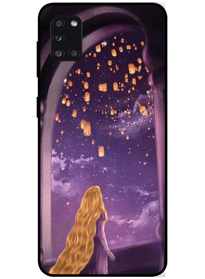 EYE CATCH Protective Case Cover For Samsung Galaxy A31 Smart Series Printed Protective Case Cover for Samsung A31 Girl Looking Outside - Image 1