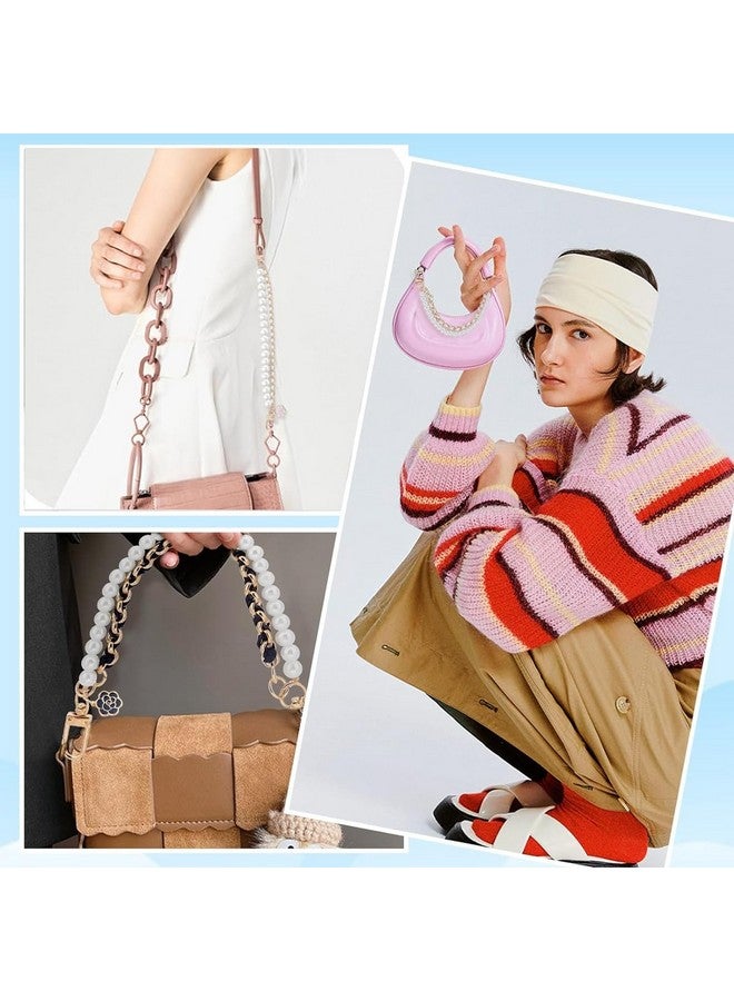  بالي حزام حقيبة PALAY® مكون من قطعتين لحقيبة الكتف وحقيبة الزهور اللؤلؤية وإكسسوارات سلسلة تمديد الحقيبة وحزام كتف المحفظة للحقيبة وحزام سلسلة حقيبة مزدوج الطبقات بديل للحقائب اليدوية والمحفظة وحافظة الهاتف - Image 4