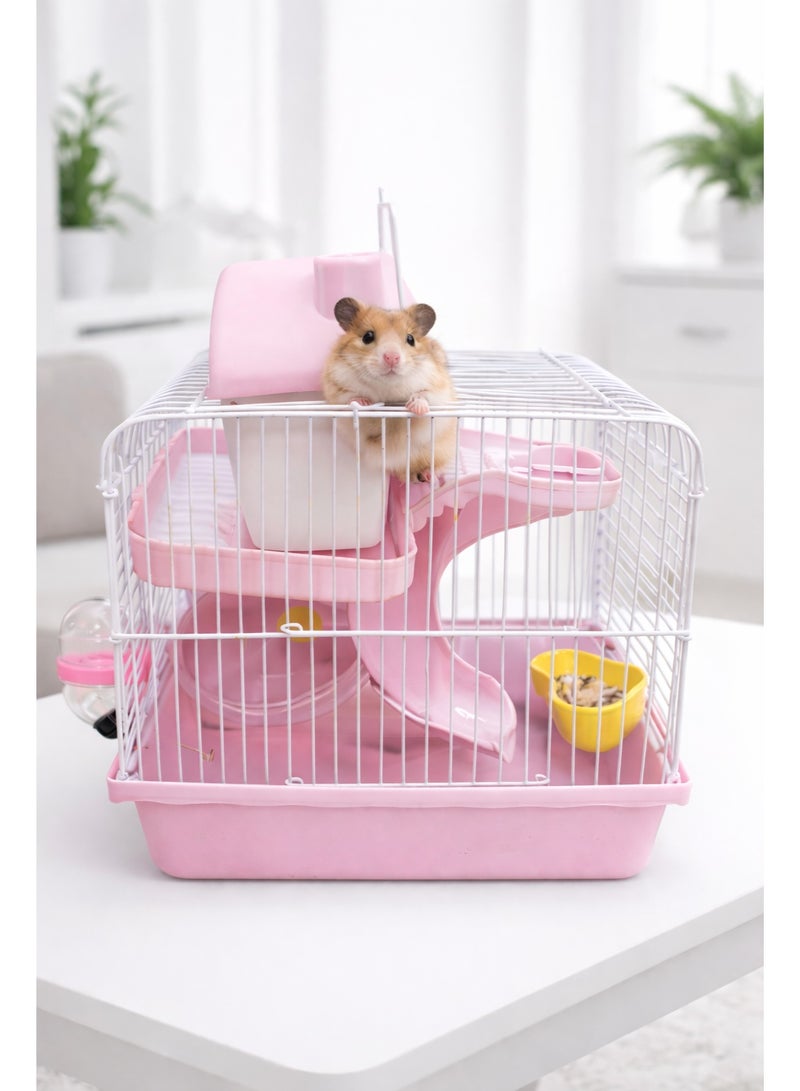 Petto Small Cage Hamster Habitat – Compact and Safe Home for Hamsters - Image 3
