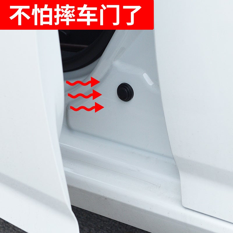 Luminous Silicone Cushion Car Anti-Shock Pad Luminous Car Door Shock Absorber Cushion Door Anti-Collision Shock Pad - Image 3