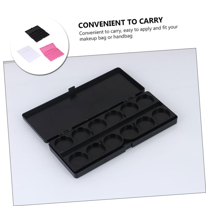3Pcs Nail Art Watercolor Palette Durable Mixing Tray Easy Clean for Beginners Professionals - Image 5