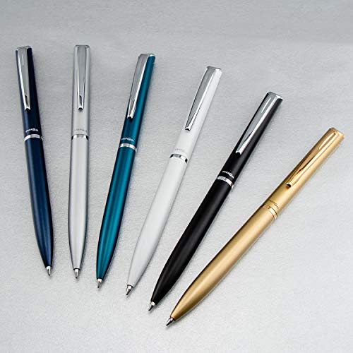 Pentel EnerGel Style Premium Liquid Gel Pen, (0.7mm), Medium line, Gold Barrel, Black Ink w/Gift Box (BL2007XABX) - Image 5