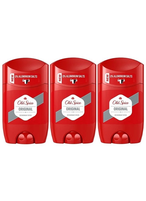 Original Deodorant Stick 50ml Pack of 3
