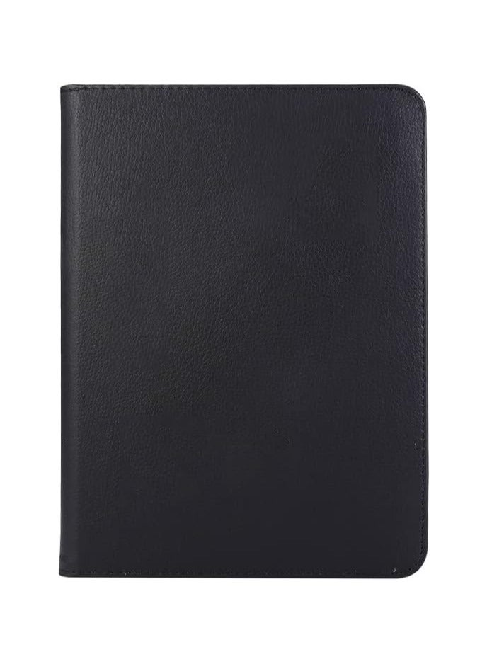 For iPad 10.2 Case 9th 8th 7th Generation 2021 2020 2019 360 Leather Wallet Rotating Durable Protective Cover With Auto Wake Sleep Black - Image 4