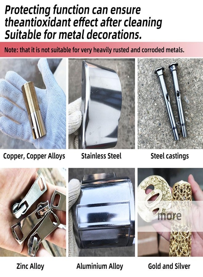 LOCBONDSO Metal Polish - Multi-Surface Chrome, Aluminum, Stainless Steel & Brass Polish with Rust Therapy | Long-Lasting Protective Polish for Cars, Golf Clubs, Motorcycles(50g) - Image 5