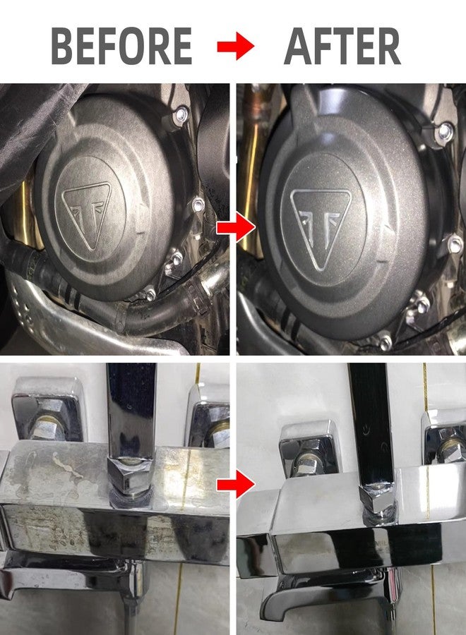 LOCBONDSO Metal Polish - Multi-Surface Chrome, Aluminum, Stainless Steel & Brass Polish with Rust Therapy | Long-Lasting Protective Polish for Cars, Golf Clubs, Motorcycles(50g) - Image 3
