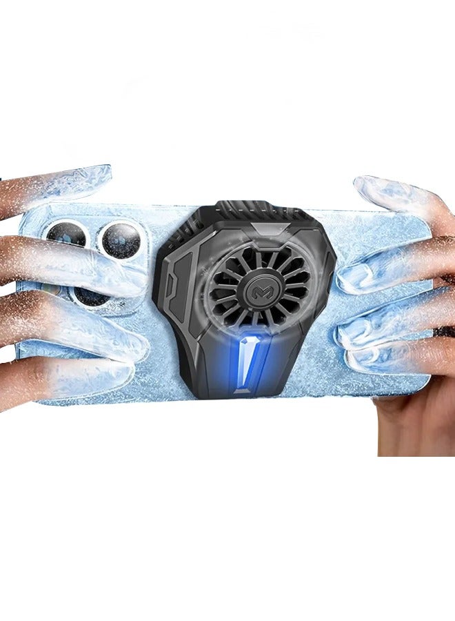 Mobile Phone Cooler, Ultra-Fast Cooling Fan for Gaming, Portable Clip-On Design, Fits Most Smartphones - Image 1