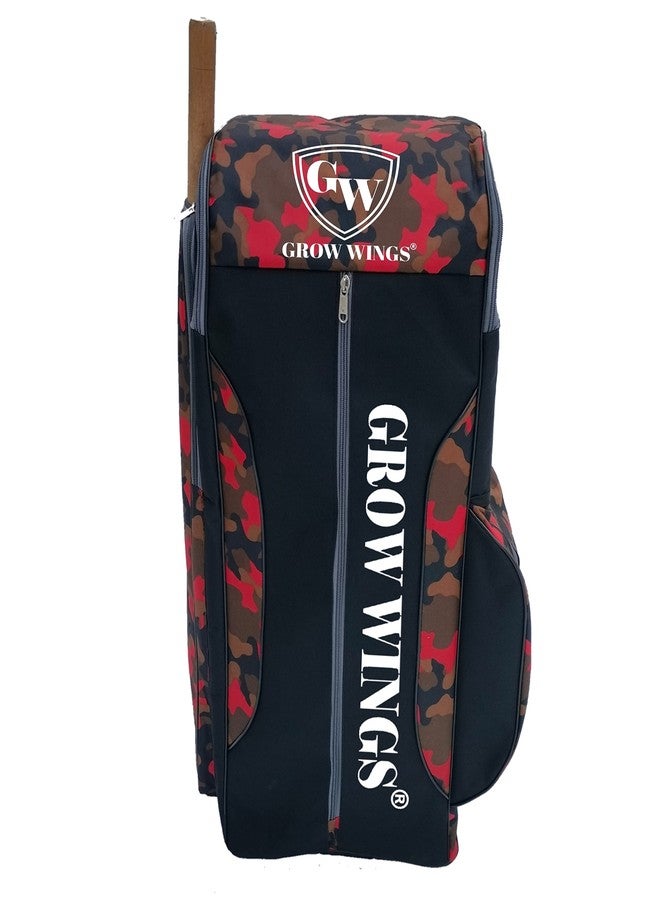 Grow wings Cricket Bag kit Shoulder Straps Sports Cricket Kit Bag 1 Bat Caves with Extra Compartment - Image 1