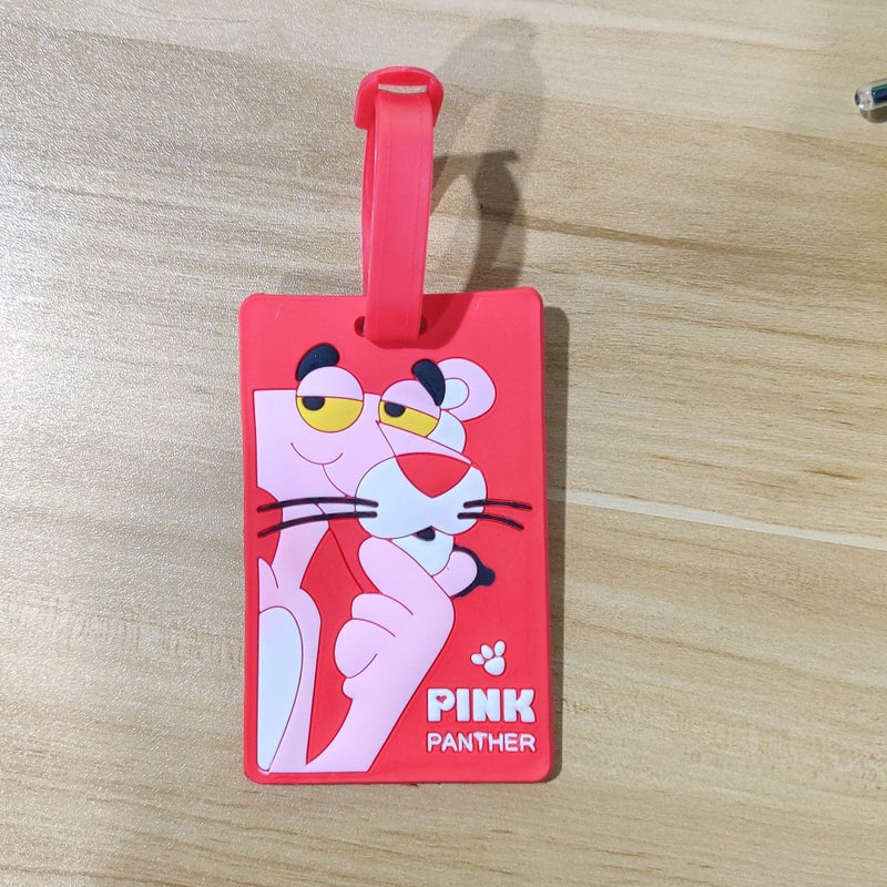 Creative PVC Luggage Tags Cartoon Suitcase ID Tigger 