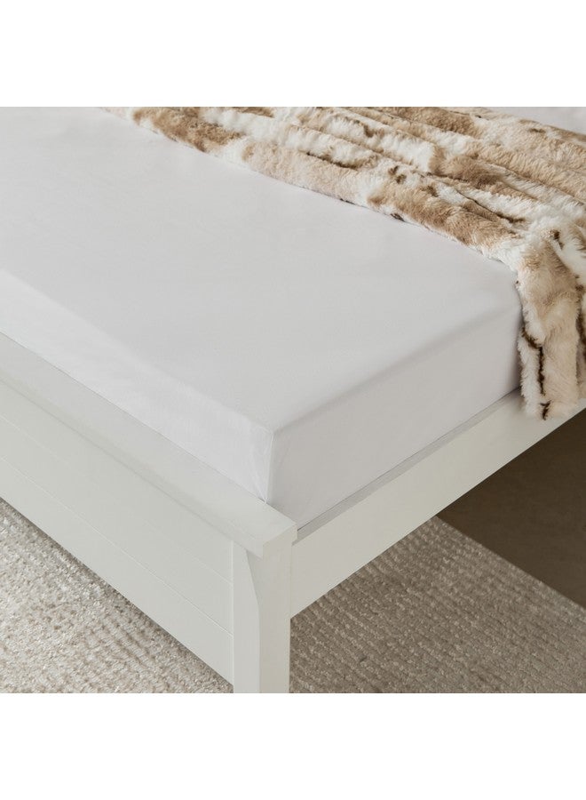 Home Box Purely Percale 300 TC Super King Fitted Sheet 200 x 40 x 200 cm - Image 2