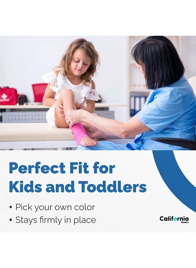 California Basics Self-Adhesive Medical Tape (2 inch) - Pack of 12 - Cohesive Bandage Wrap Rolls - Waterproof Athletic Tape - Self Adhesive Medical Adhesive Bandage Wrap - Vet Stretch Wrap - Image 4