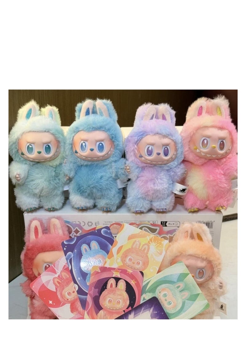 POP MART 6 Pcs Plush Toy POP MART THE MONSTERS Labubu  Plush Cartoon  Stars  Plush Doll for Kids Adults Fans Holiday Gift  - Image 4