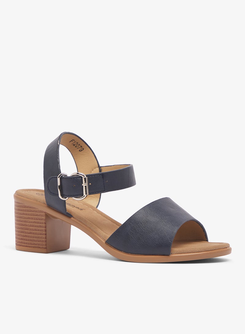 Savannah Collection Low Heel Casual Sandal - Image 2