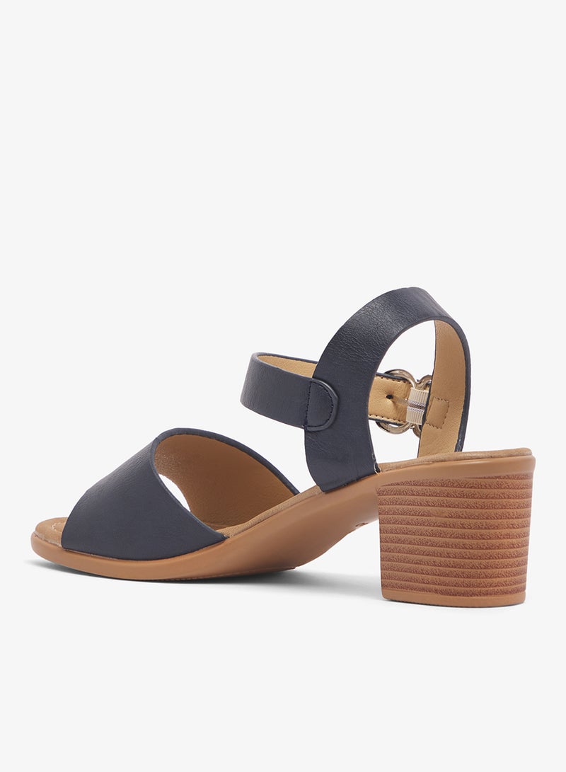Savannah Collection Low Heel Casual Sandal - Image 3