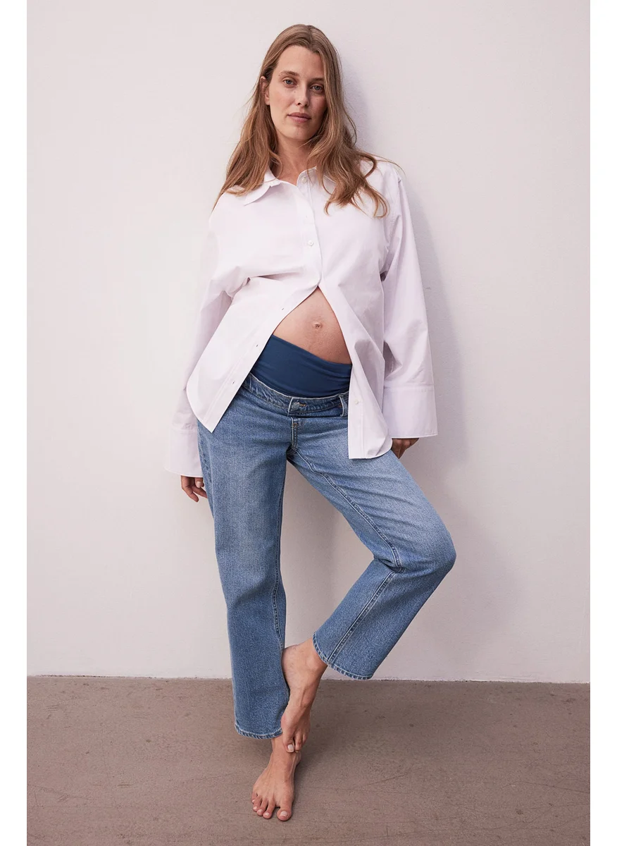 H&M Mama Ankle-Length Jeans