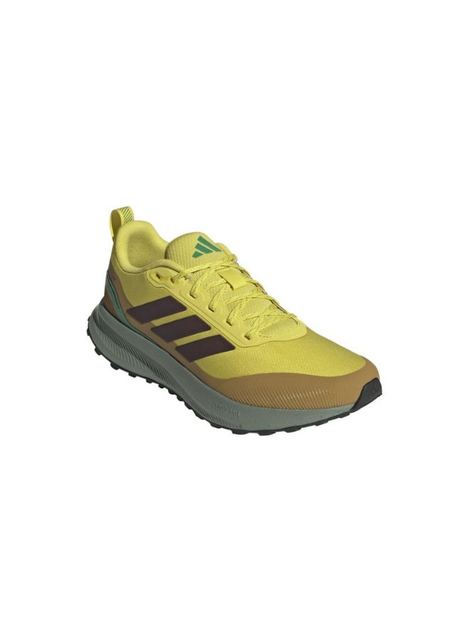 Adidas adidas RUNFALCON 5 TR Yellow Running SHOES for Men - 6  - Image 4