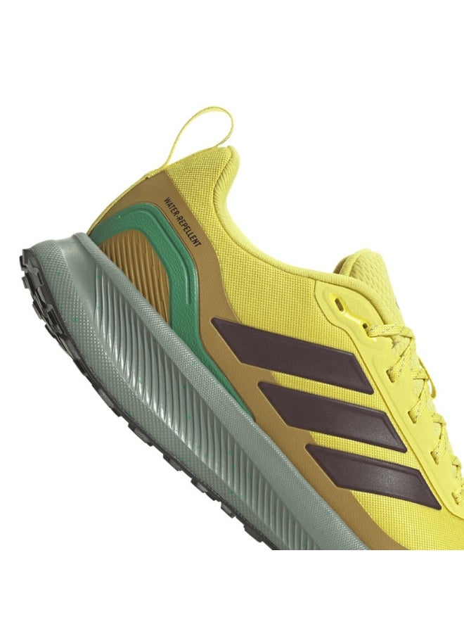 Adidas adidas RUNFALCON 5 TR Yellow Running SHOES for Men - 6  - Image 5