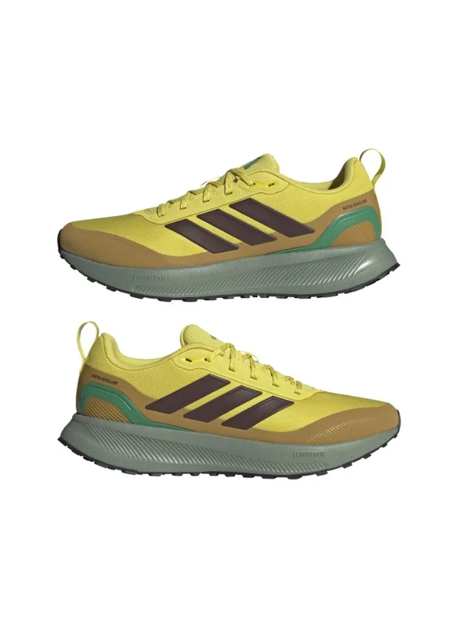 Adidas adidas RUNFALCON 5 TR Yellow Running SHOES for Men - 6