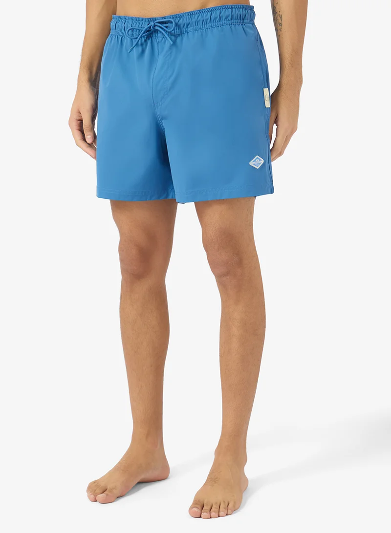 2 Pack Of Drawstring Swim Shorts