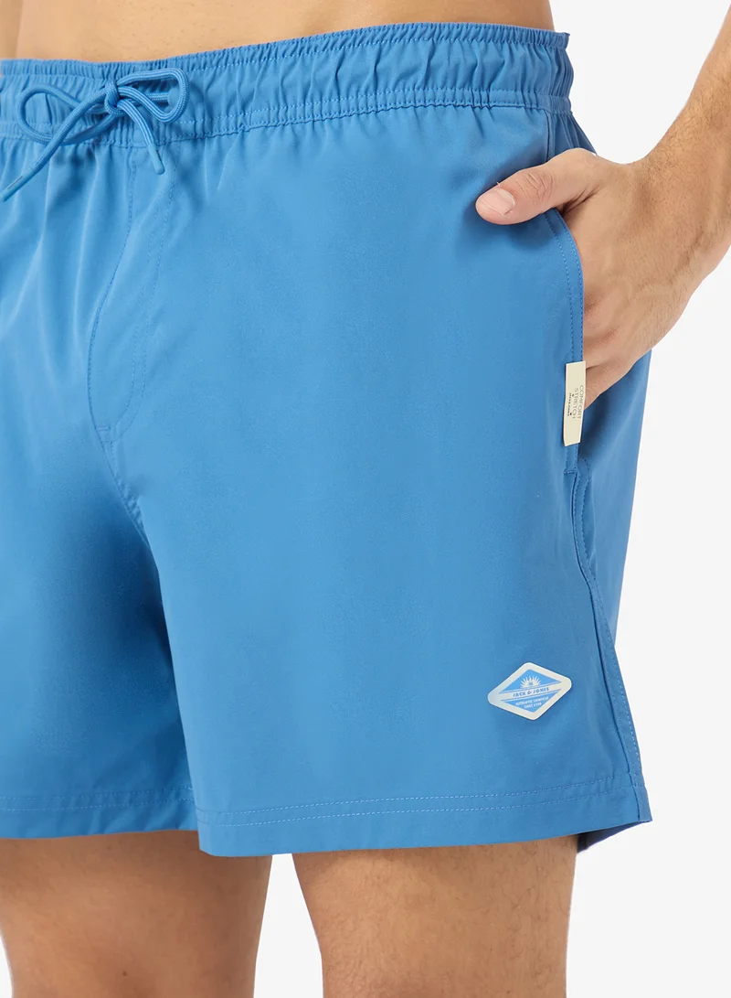 JACK & JONES  2 Pack Of Drawstring Swim Shorts for Men | Best Price UAE